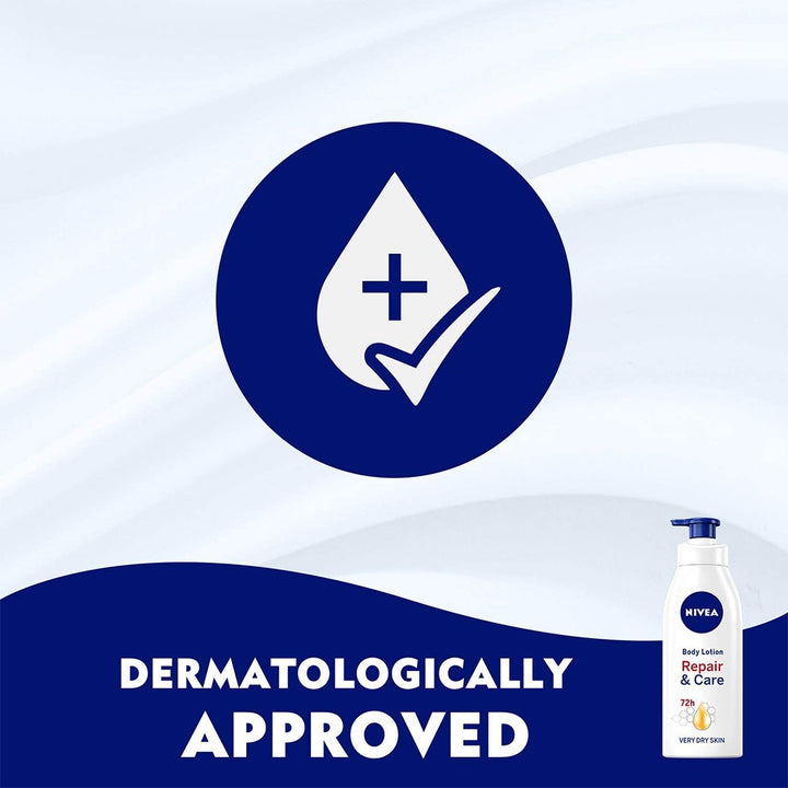Nivea Repair And Care Body Lotion With Deep Moisture Serum 400ml - Easy Pharmacy LLC