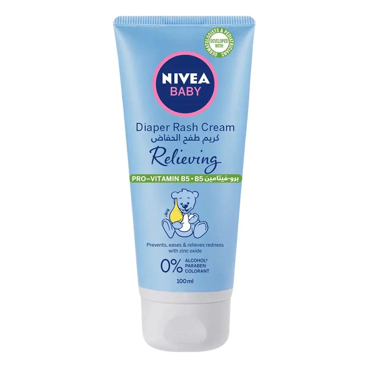 Nivea Baby Relieving Diaper Rash Cream With Pro-Vitamin B5 100ml - Easy Pharmacy LLC