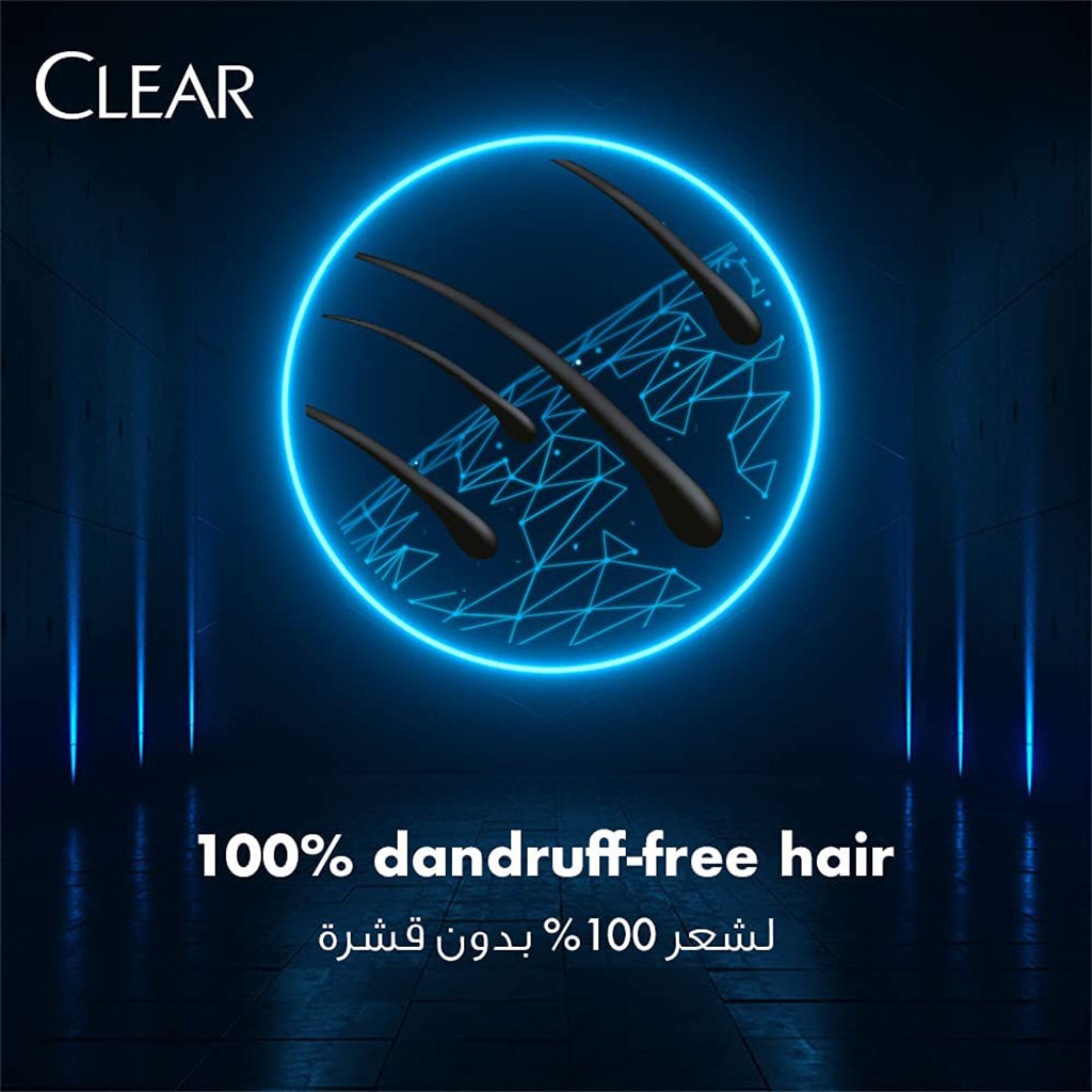 Clear Men Shower Fresh Anti-Dandruff Shampoo With Citrus Essence And Green Tea 400ml - Easy Pharmacy LLC