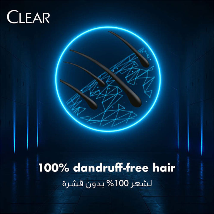 Clear Men Shower Fresh Anti-Dandruff Shampoo With Citrus Essence And Green Tea 400ml - Easy Pharmacy LLC