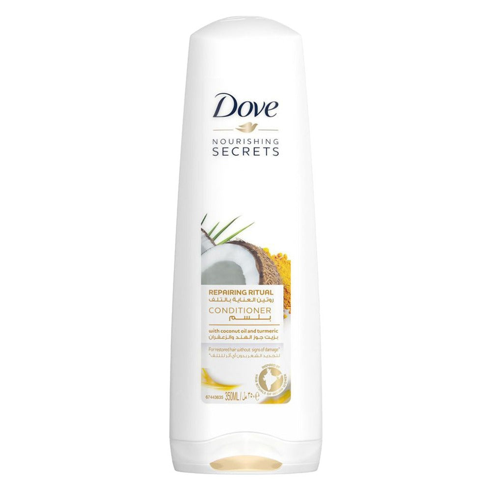 Dove Nourishing Secrets Repairing Ritual Conditioner With Coconut Oil and Turmeric 350ml - Easy Pharmacy LLC