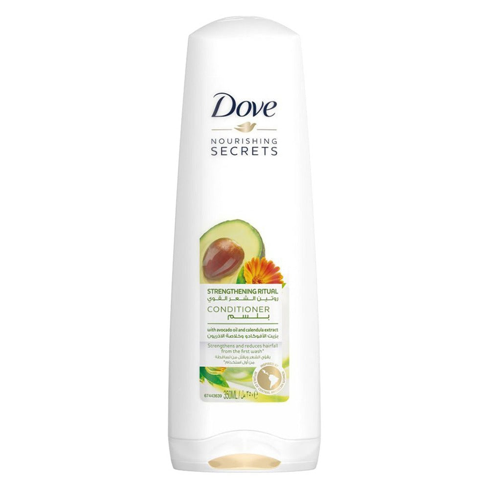 Dove Nourishing Secrets Strengthening Ritual Conditioner With Avocado Oil And Calendula Extracts 350ml - Easy Pharmacy LLC