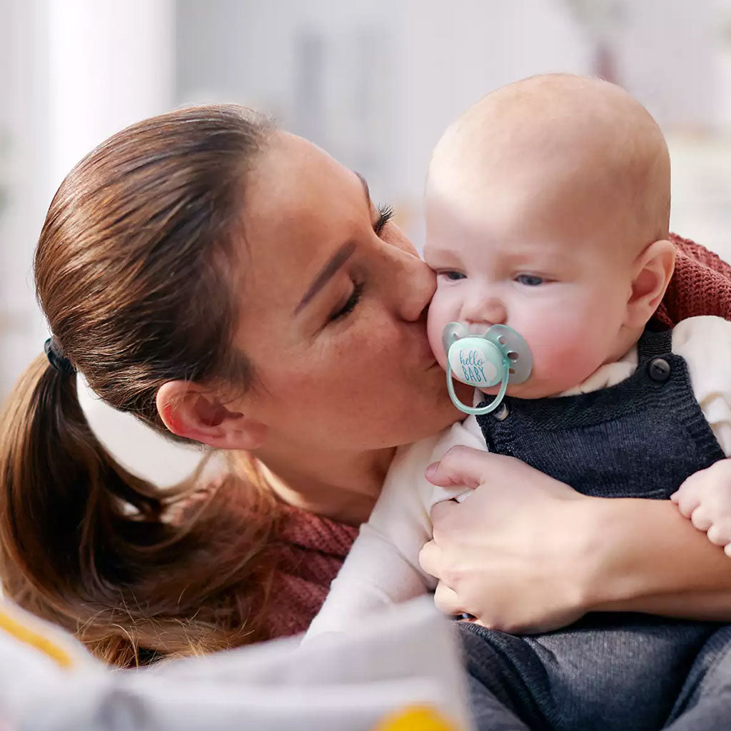 Philips Avent Ultra Soft Pacifier For 0-6 Months Baby, Pack of 2's SCF222/01 - Easy Pharmacy LLC