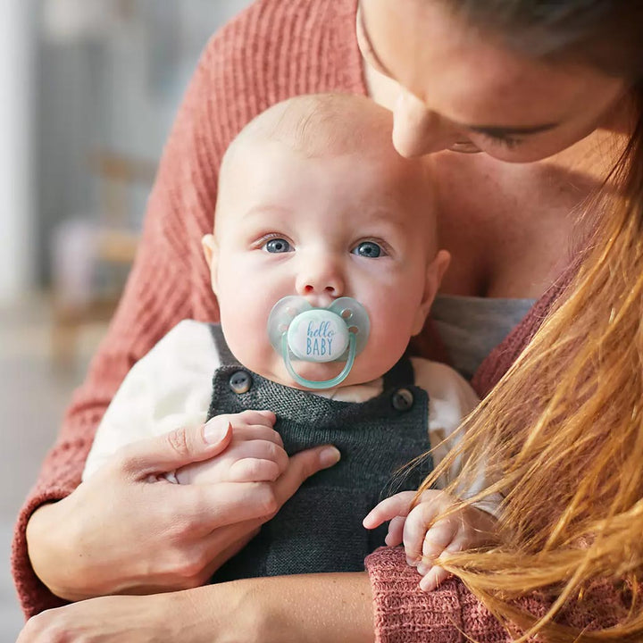 Philips Avent Ultra Soft Pacifier For 0-6 Months Baby, Pack of 2's SCF222/01 - Easy Pharmacy LLC
