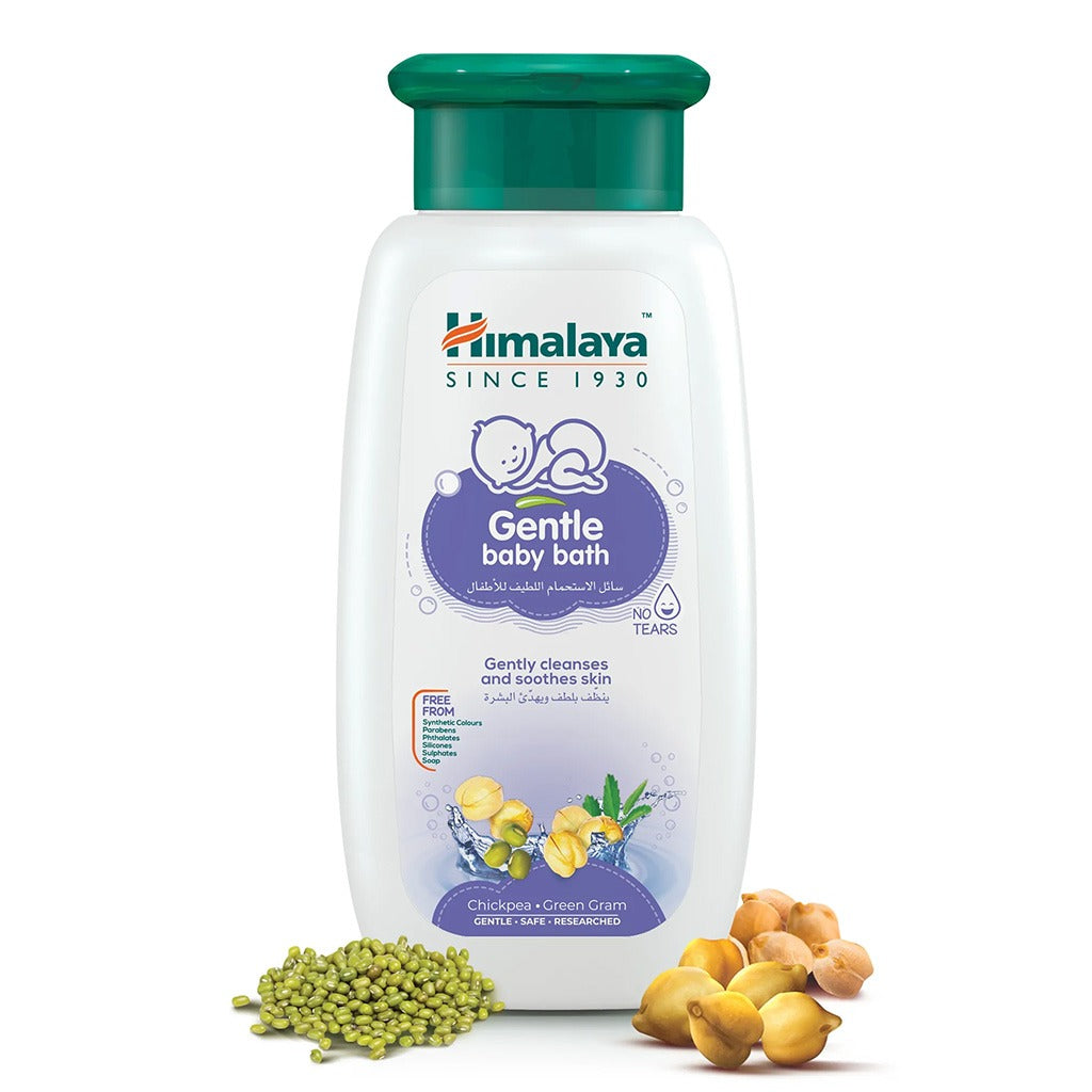 Himalaya Gentle Baby Bath With Chickpea And Green Gram 200ml - Easy Pharmacy LLC