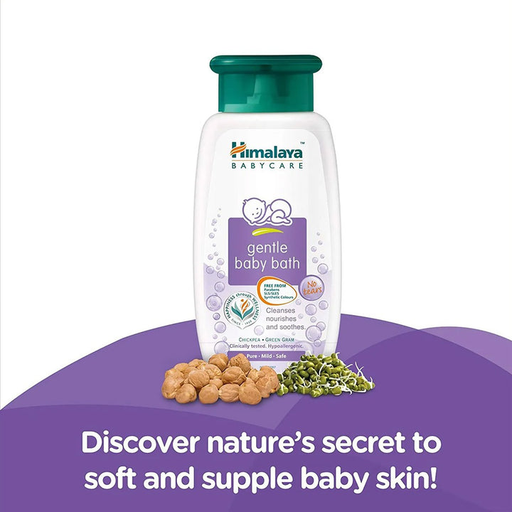 Himalaya Gentle Baby Bath With Chickpea And Green Gram 200ml - Easy Pharmacy LLC