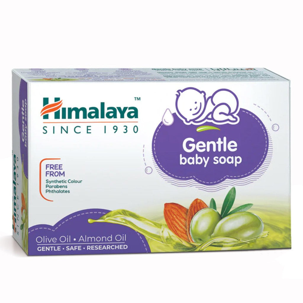 Himalaya Gentle Baby Soap With Almond And Olive Oil 125g - Easy Pharmacy LLC