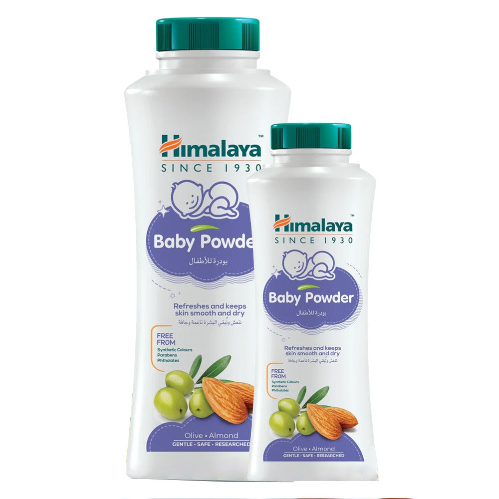 Himalaya Baby Powder With Olive & Almond 425g + 200g FREE PROMO PACK - Easy Pharmacy LLC