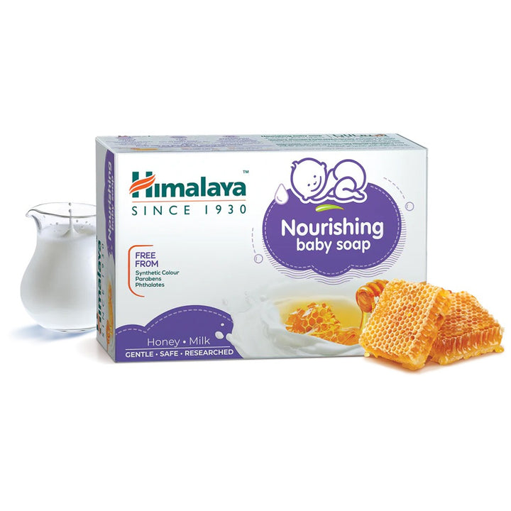 Himalaya Nourishing Baby Soap With Honey And Milk 125g, Pack of 6 - Easy Pharmacy LLC