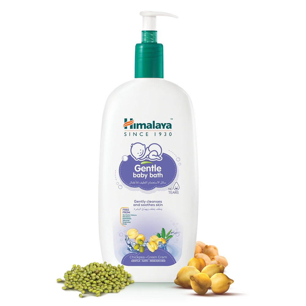 Himalaya Gentle Baby Bath With Chickpea And Green Gram 800ml - Easy Pharmacy LLC