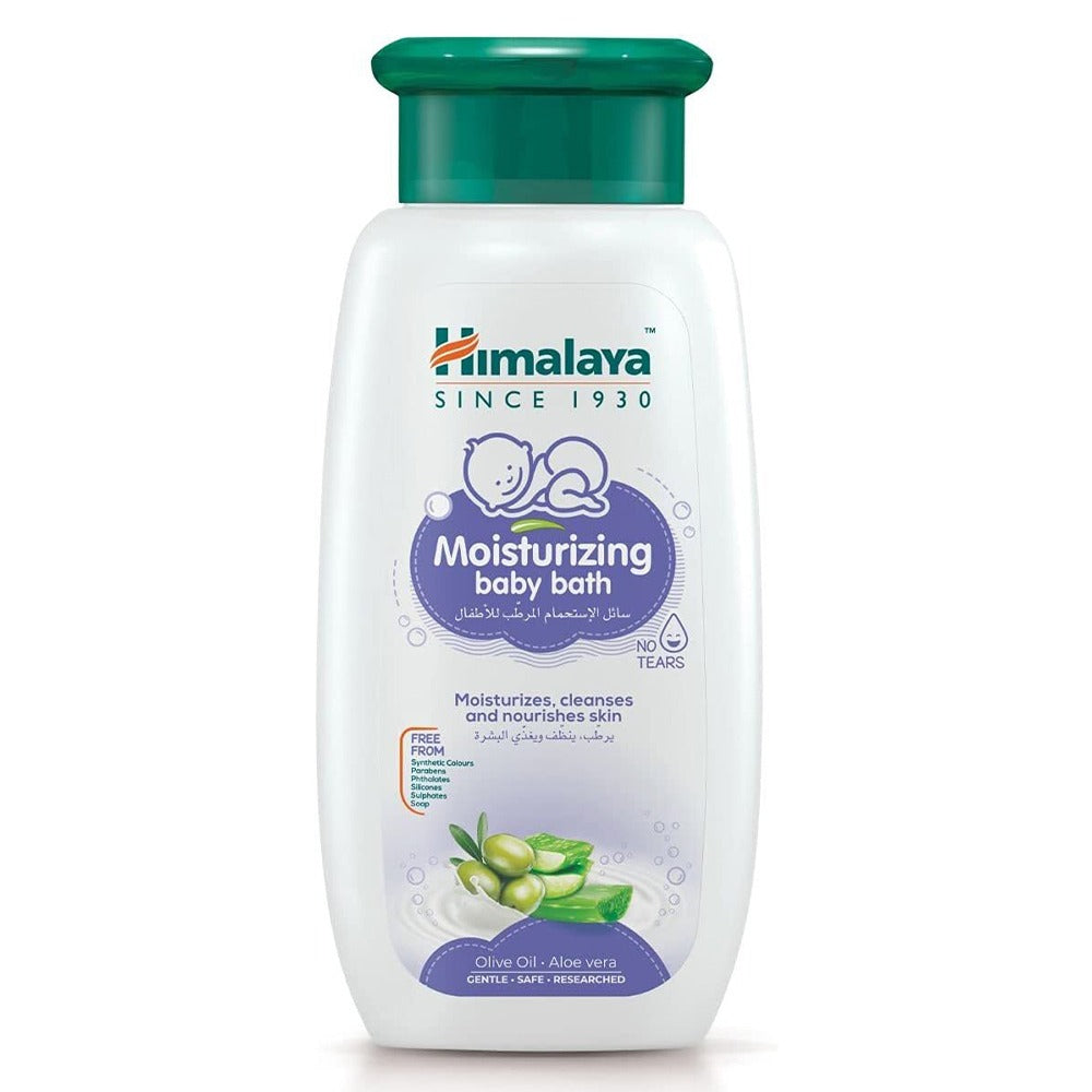 Himalaya Moisturizing Baby Bath With Olive Oil & Aloe Vera 400ml - Easy Pharmacy LLC