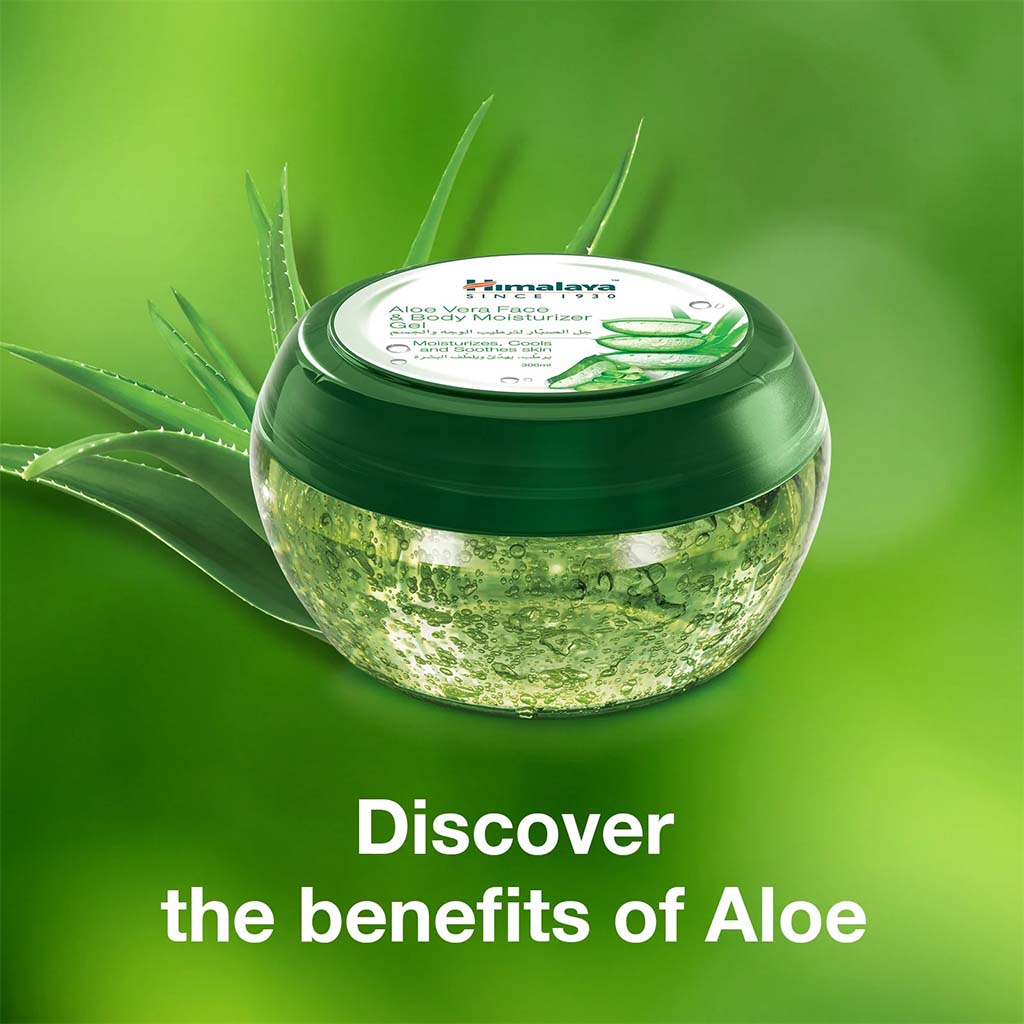 Himalaya Aloe Vera Face & Body Moisturizer Gel 300ml - Easy Pharmacy LLC