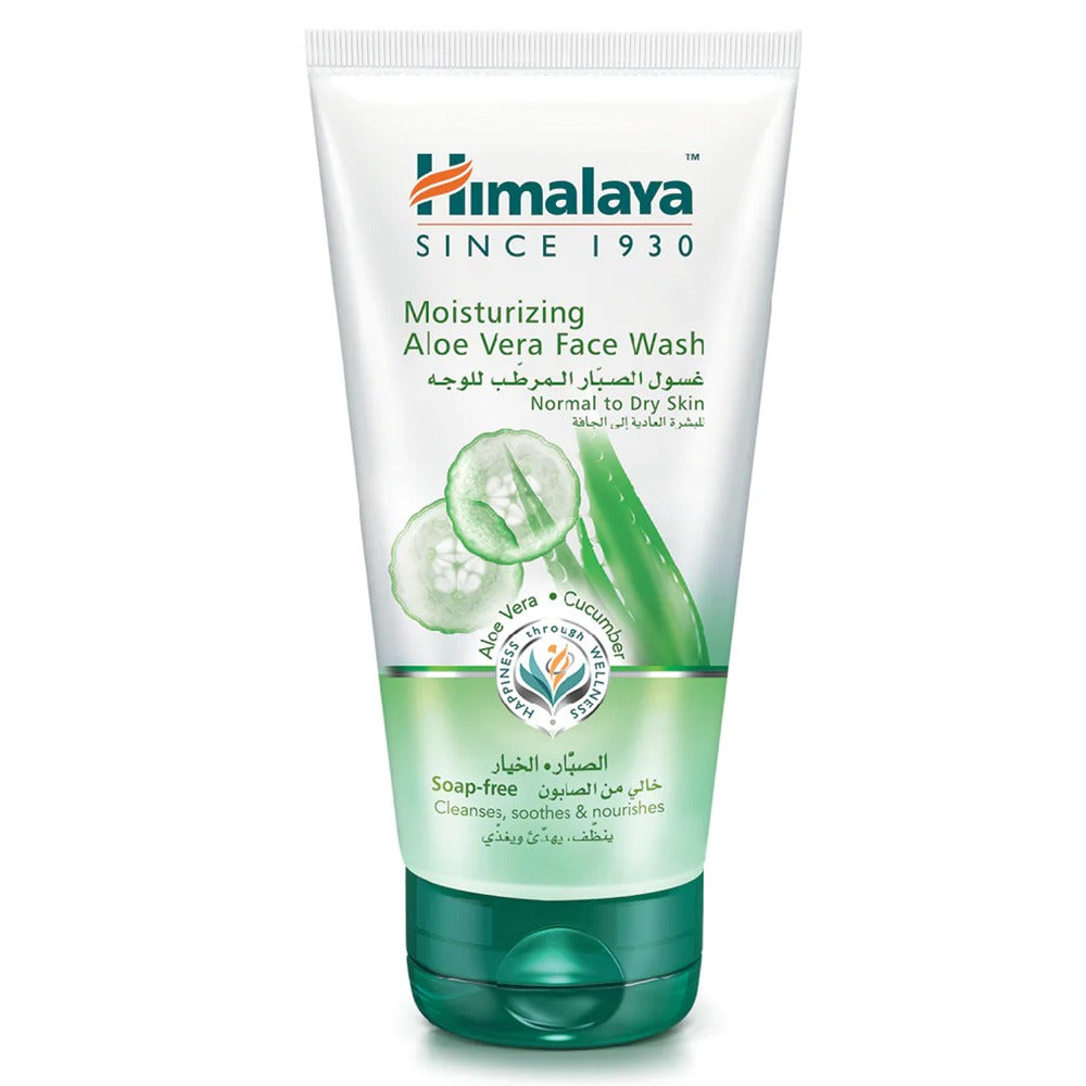Himalaya Aloe Vera Moisturizing Face Wash 150ml - Easy Pharmacy LLC
