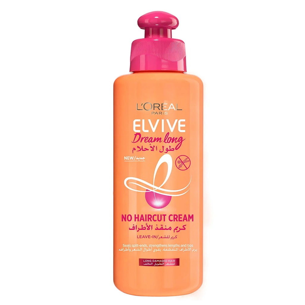 Loreal Elvive Dream Long No Haircut Cream For Long Damaged Hair 200ml - Easy Pharmacy LLC