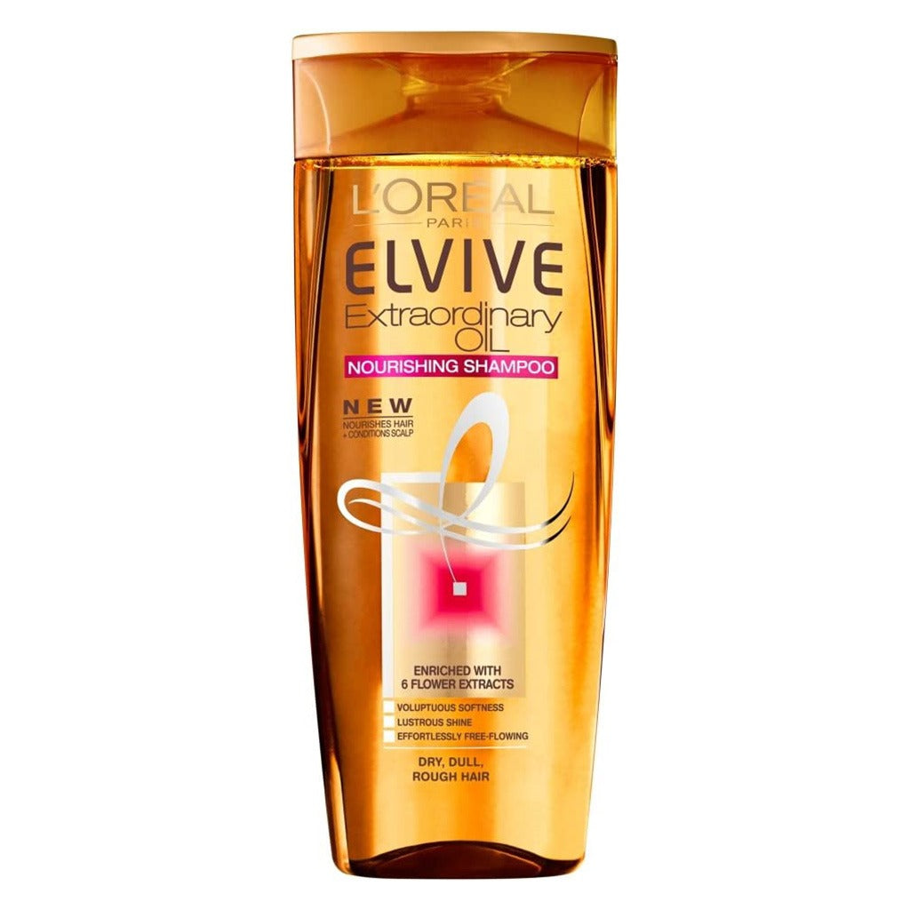 Loreal Paris Elvive Extraordinary Oil Nourishing Shampoo For Dry Hair 400ml - Easy Pharmacy LLC