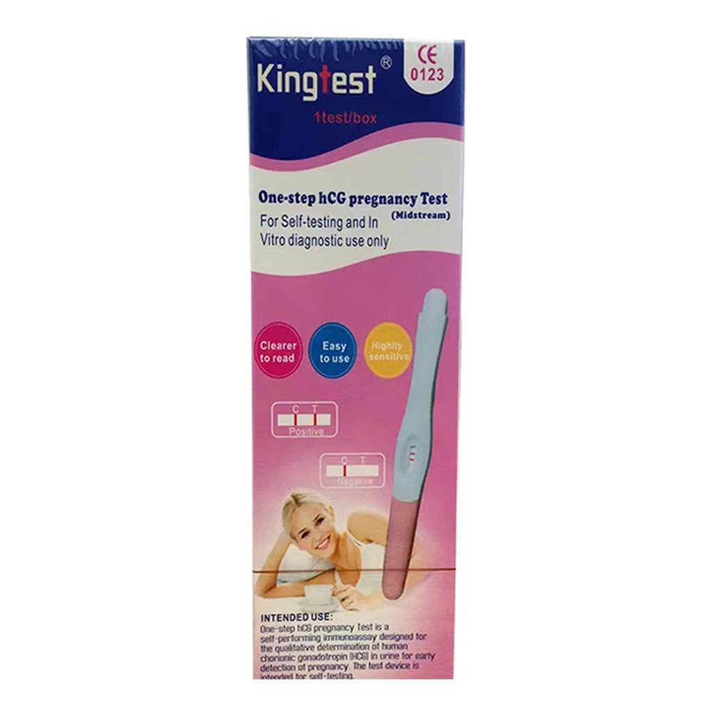 King Test Rapid One Step hCG Midstream Pregnancy Test Kit - Easy Pharmacy LLC