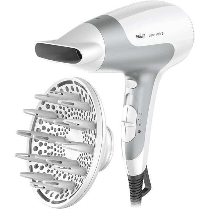 Braun Satin Hair 5 Hair Dryer HD585 With Diffuser And Ionic Function - Easy Pharmacy LLC