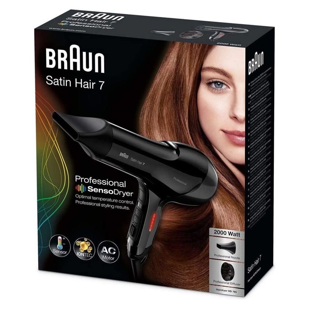 Braun Satin Hair 7 Professional 2000W Hair Dryer HD785 - Easy Pharmacy LLC