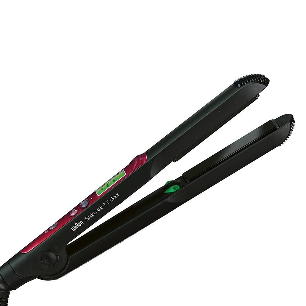 Braun Satin Hair 7 Hair Straightener With Color Saver And Iontec Technology Straightener ST750 - Easy Pharmacy LLC