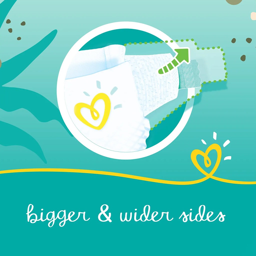 Pampers Baby-Dry Baby Diapers With Aloe Vera, Size 5, 11-16Kg, Pack of 52's - Easy Pharmacy LLC