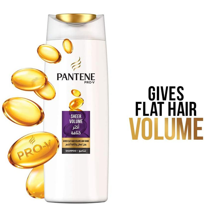 Pantene Pro-V Sheer Volume Shampoo For Flat Hair 600ml - Easy Pharmacy LLC