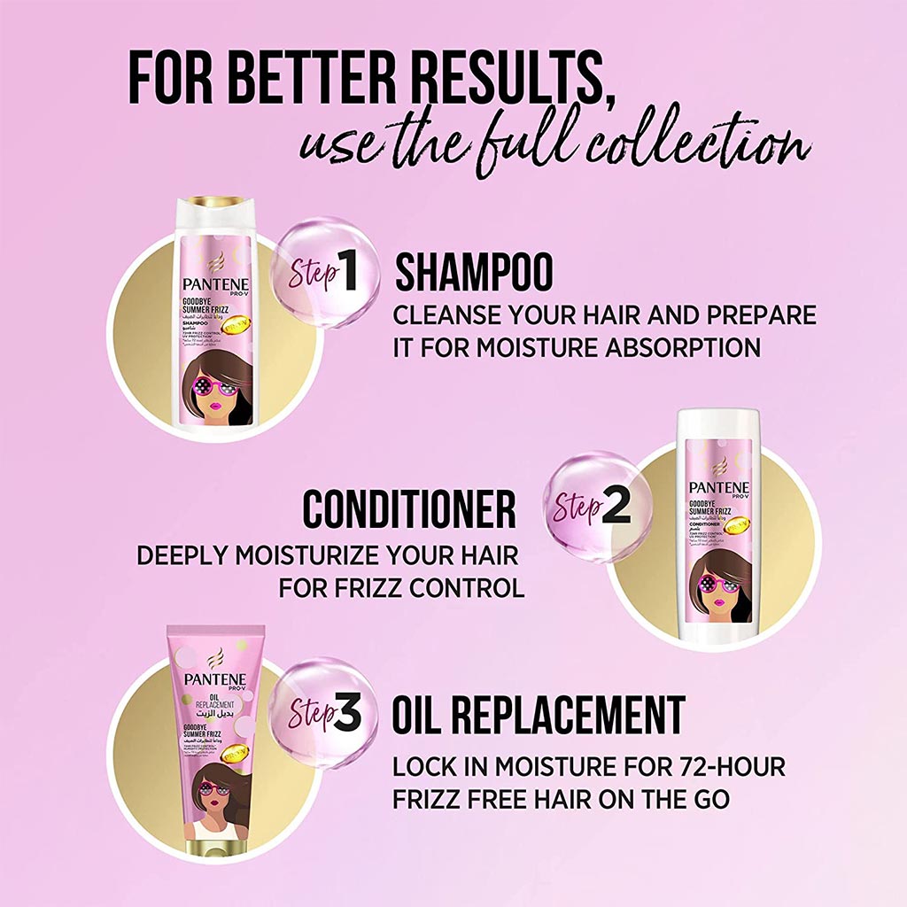 Pantene Pro-V Goodbye Summer Frizz Control Conditioner 360ml - Easy Pharmacy LLC