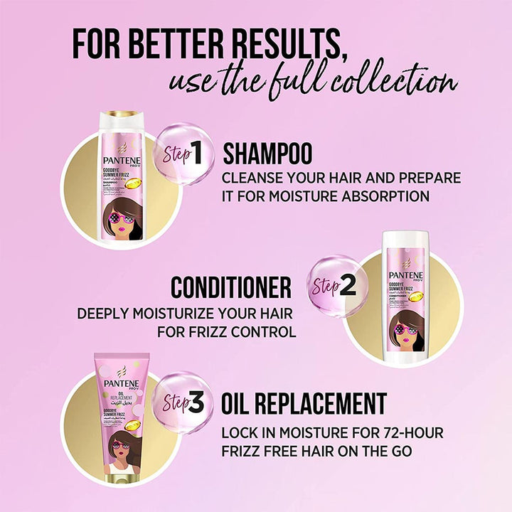 Pantene Pro-V Goodbye Summer Frizz Control Conditioner 360ml - Easy Pharmacy LLC