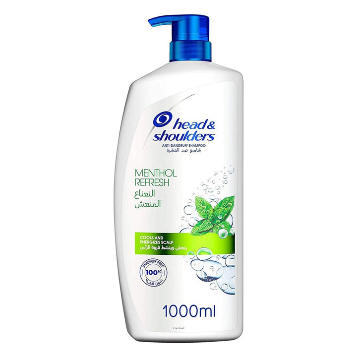 Head & Shoulders Menthol Refresh Anti-Dandruff Shampoo 1000ml - Easy Pharmacy LLC