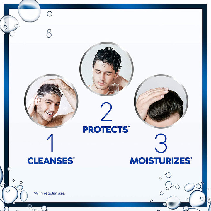 Head & Shoulders Hairfall Defense Anti-Dandruff Shampoo For Men 600ml - Easy Pharmacy LLC