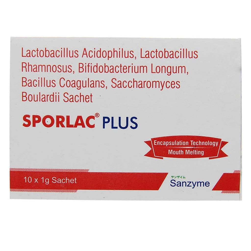 Sporlac Plus Probiotic Oral Powder Sachets 1g, Pack of 10's - Easy Pharmacy LLC