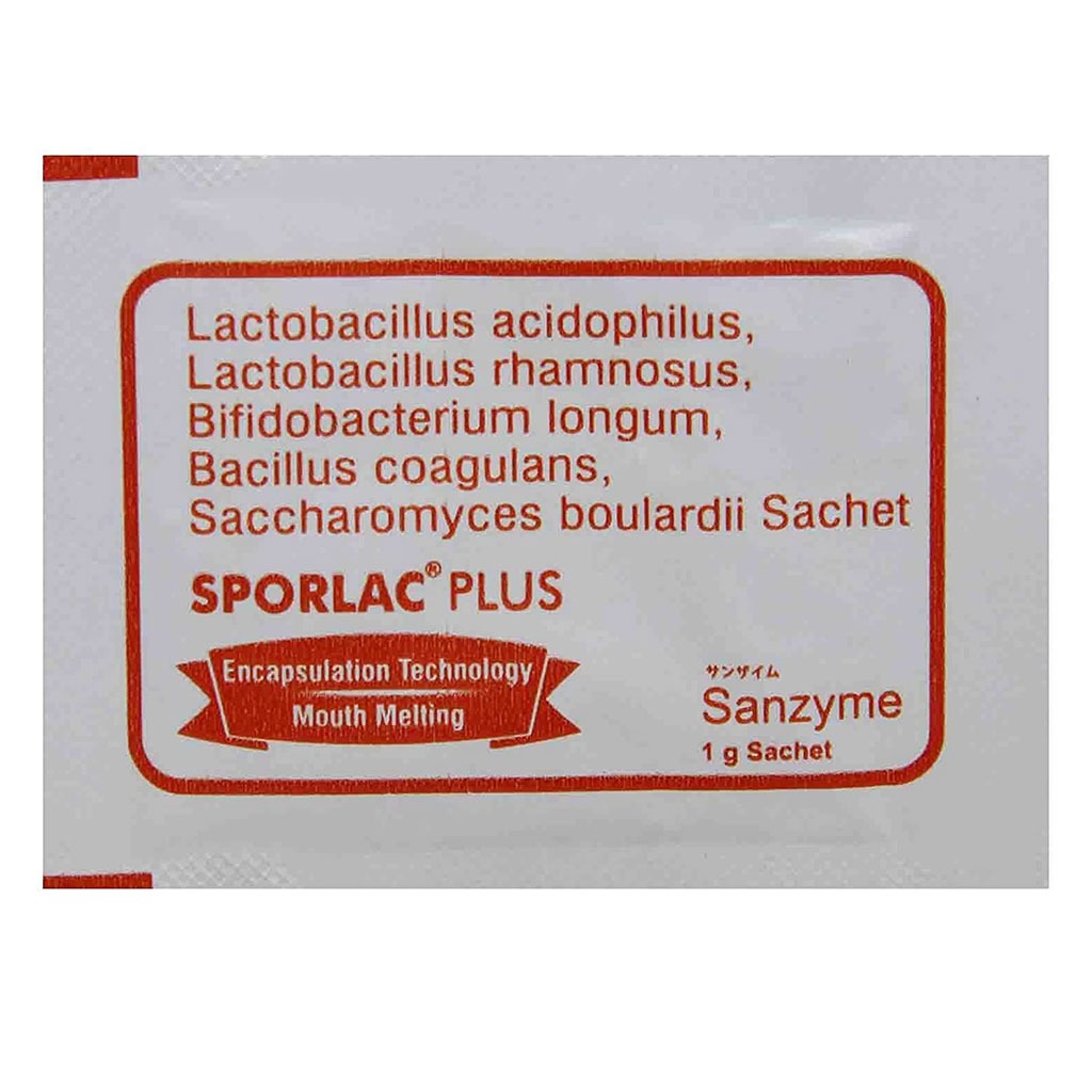 Sporlac Plus Probiotic Oral Powder Sachets 1g, Pack of 10's - Easy Pharmacy LLC