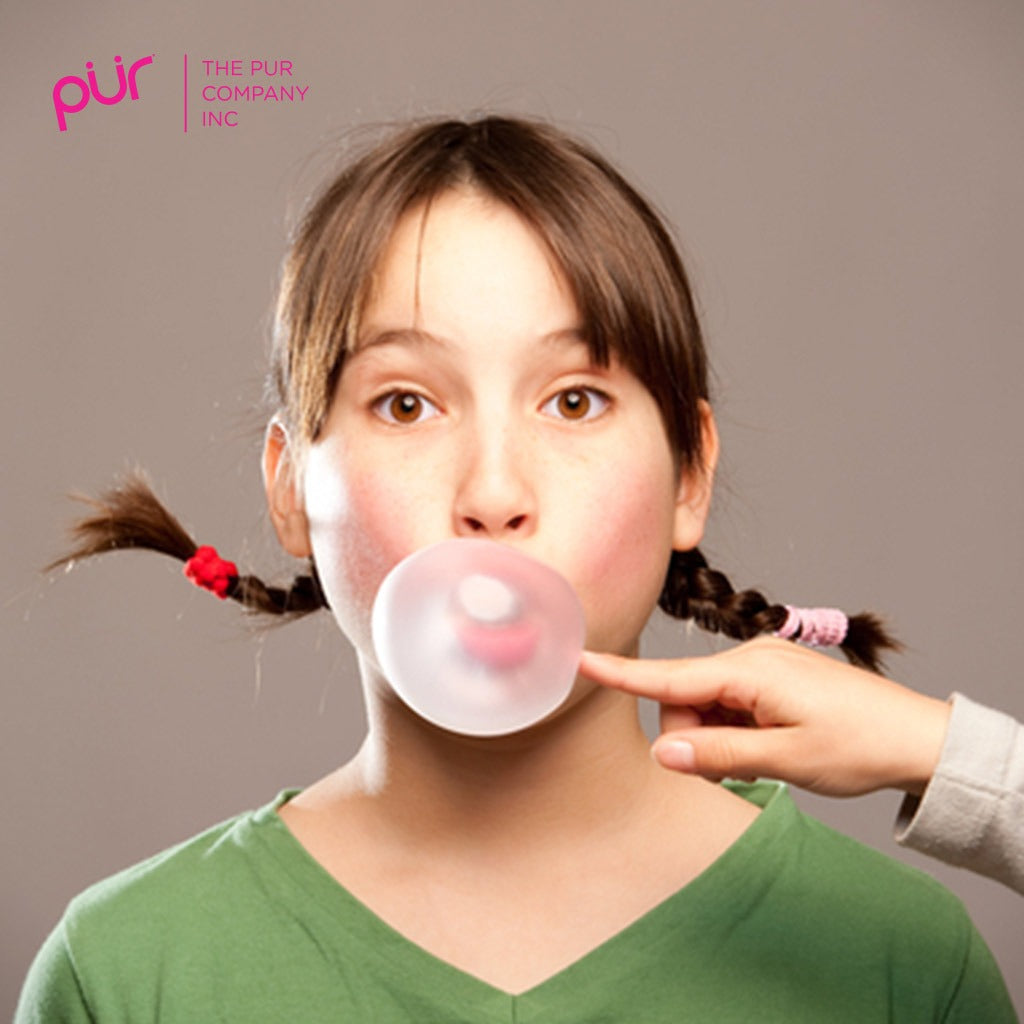 Pur Aspartame & Sugar Free Bubble Gum With Xylitol 9 Pieces - Easy Pharmacy LLC