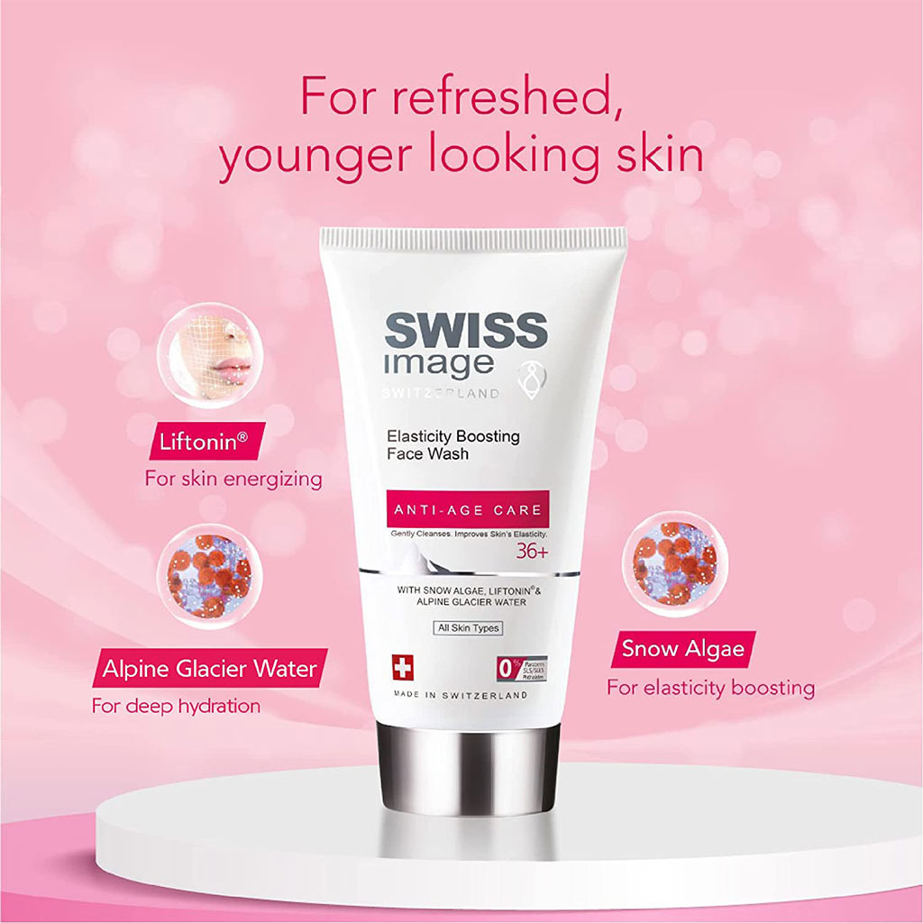 Swiss Image Anti-Age Care 36+ Elasticity Boosting Face Wash 150ml - Easy Pharmacy LLC