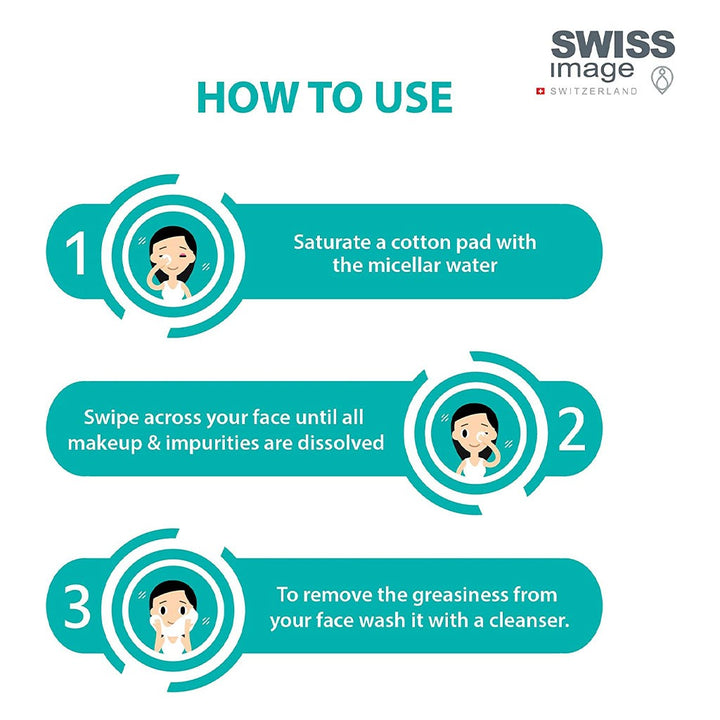 Swiss Image Essential Care Bi-Phase 3-In-1 Make-up Removing Micellar Water 400ml - Easy Pharmacy LLC