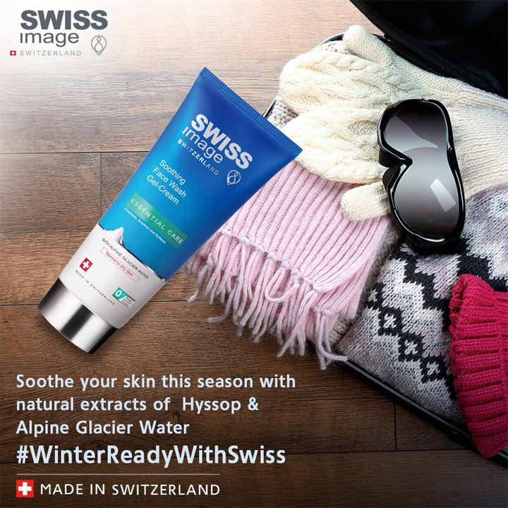 Swiss Image Essential Care Soothing Face Wash Gel-Cream For Normal To Dry Skin 200ml - Easy Pharmacy LLC