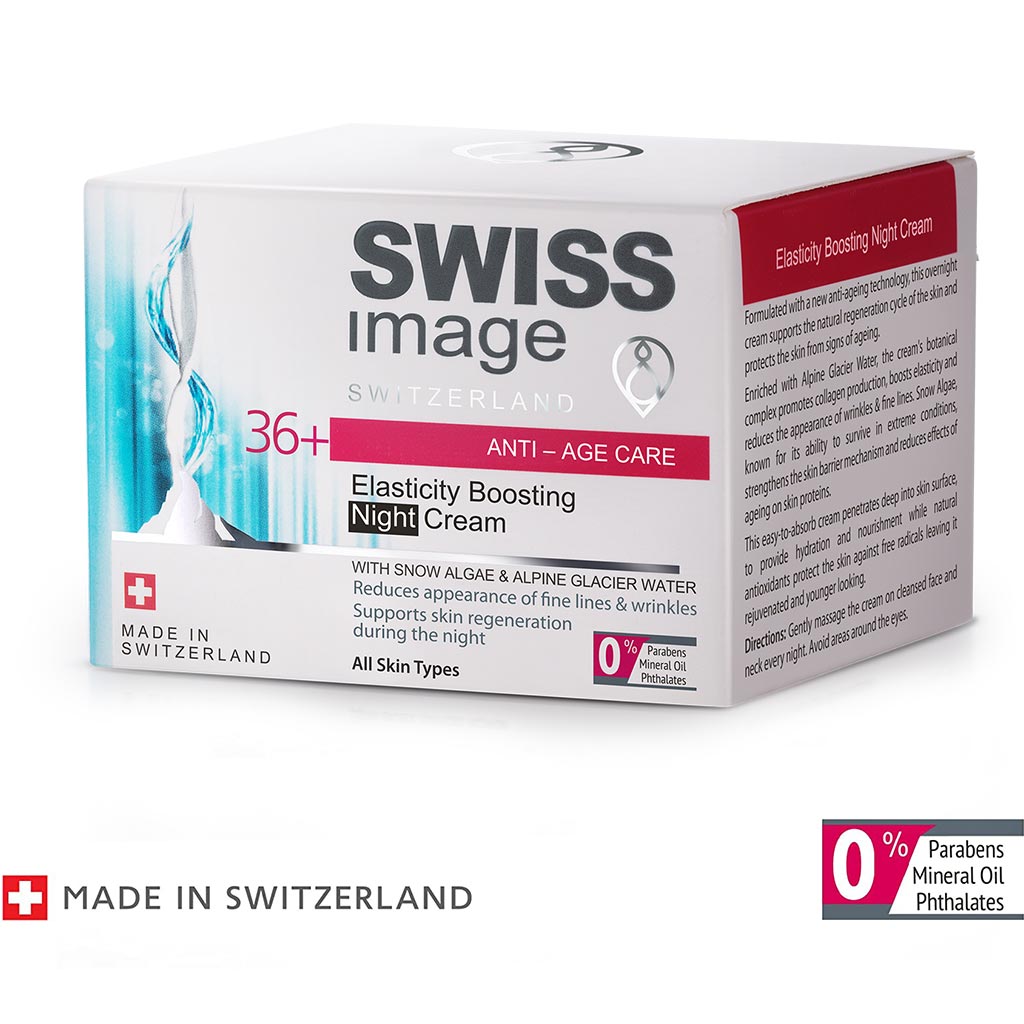 Swiss Image Anti-Age Care 36+ Elasticity Boosting Night Cream 50ml - Easy Pharmacy LLC