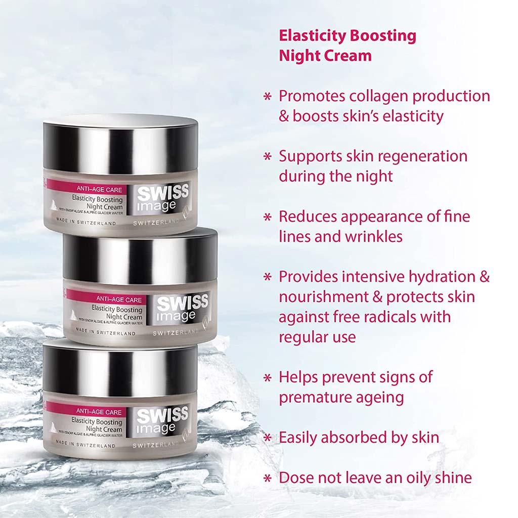 Swiss Image Anti-Age Care 36+ Elasticity Boosting Night Cream 50ml - Easy Pharmacy LLC