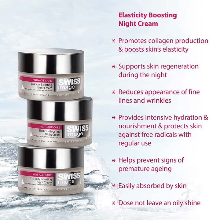 Swiss Image Anti-Age Care 36+ Elasticity Boosting Night Cream 50ml - Easy Pharmacy LLC