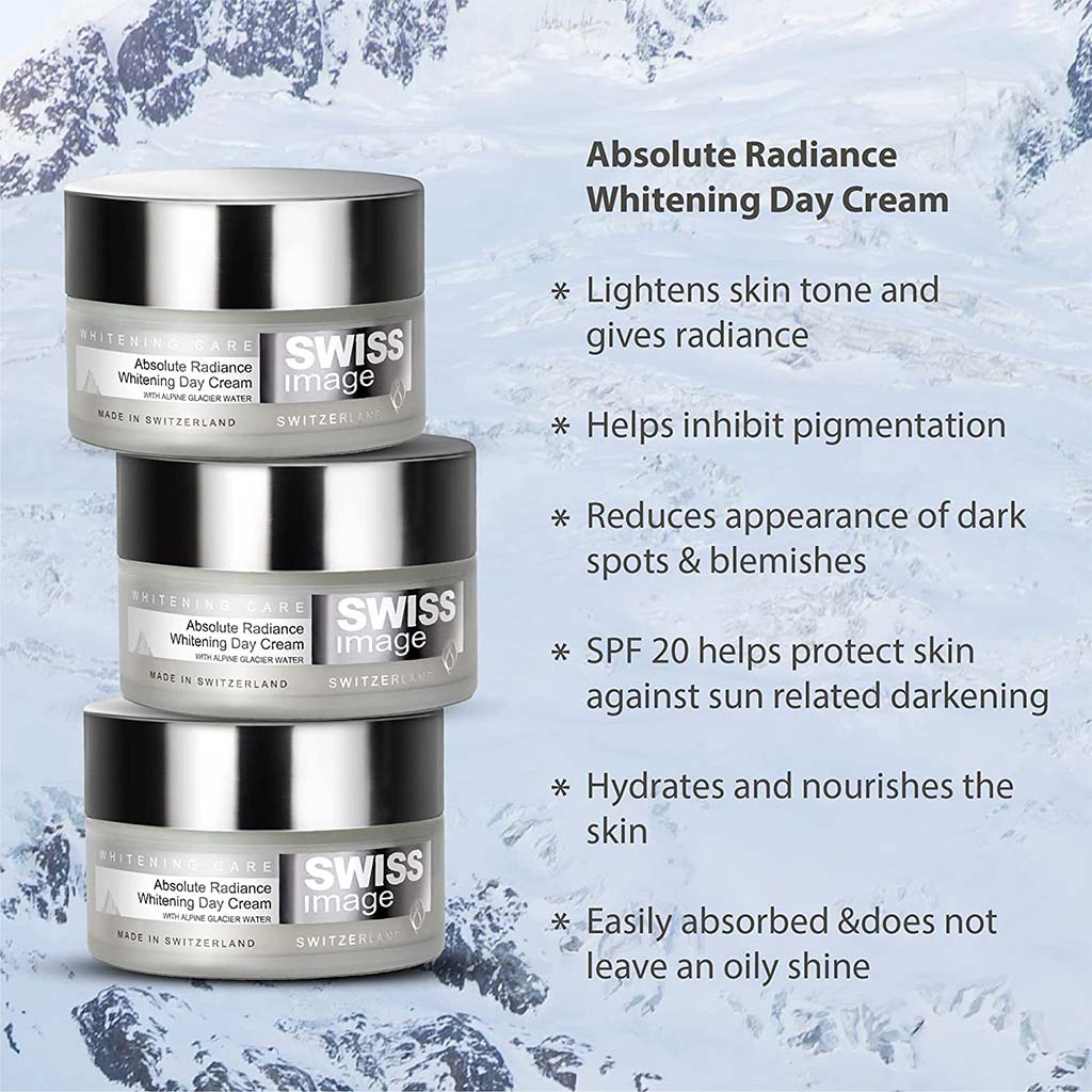 Swiss Image Whitening Care Absolute Radiance Whitening Day Cream 50ml - Easy Pharmacy LLC