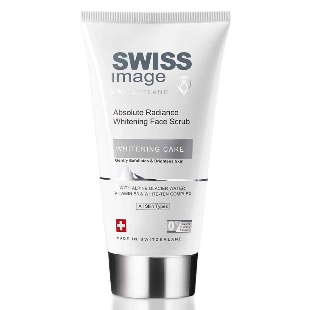 Swiss Image Whitening Care Absolute Radiance Face Scrub For All Skin Types 150ml - Easy Pharmacy LLC