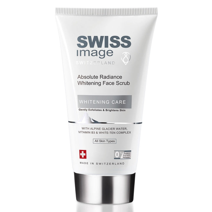 Swiss Image Whitening Care Absolute Radiance Face Scrub For All Skin Types 150ml - Easy Pharmacy LLC