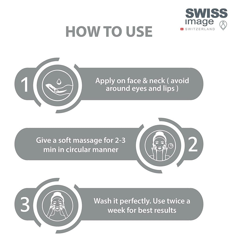 Swiss Image Whitening Care Absolute Radiance Face Scrub For All Skin Types 150ml - Easy Pharmacy LLC