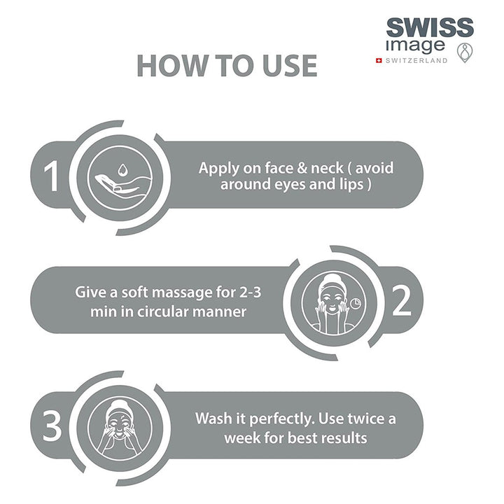 Swiss Image Whitening Care Absolute Radiance Face Scrub For All Skin Types 150ml - Easy Pharmacy LLC