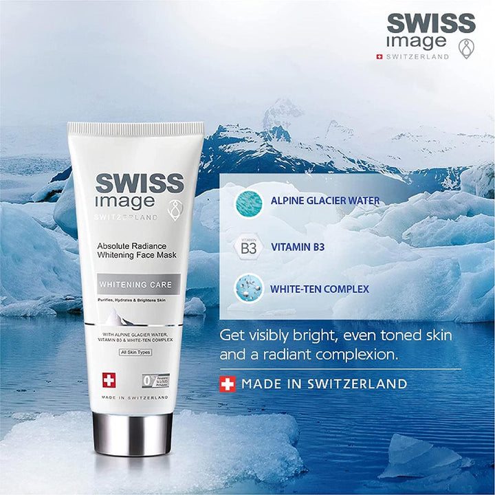 Swiss Image Whitening Care Absolute Radiance Face Mask For All Skin Types 75ml - Easy Pharmacy LLC