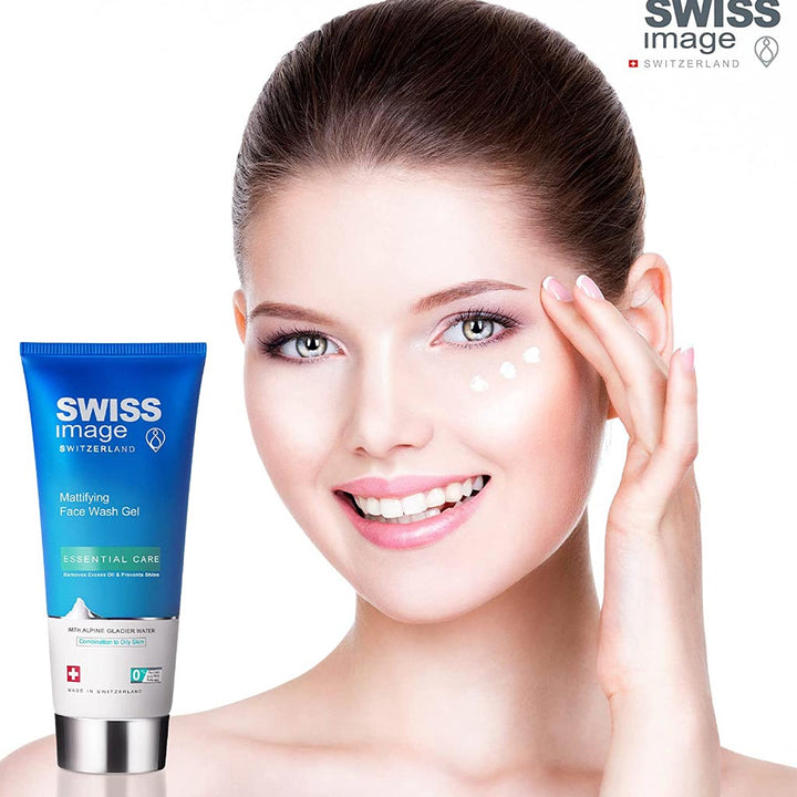 Swiss Image Essential Care Mattifying Face Wash Gel For Combination To Oily Skin 200ml - Easy Pharmacy LLC