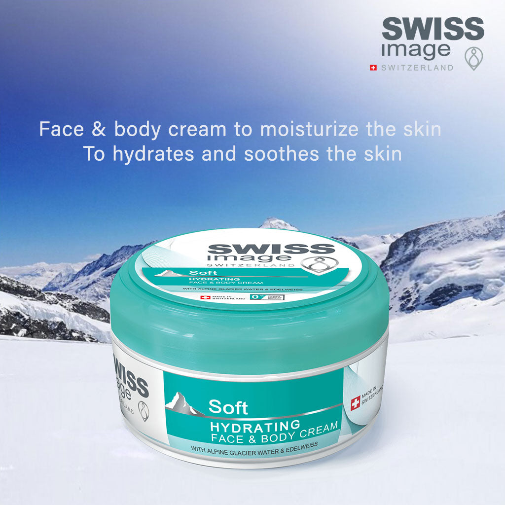 Swiss Image Soft Hydrating Face & Body Cream 200ml - Easy Pharmacy LLC