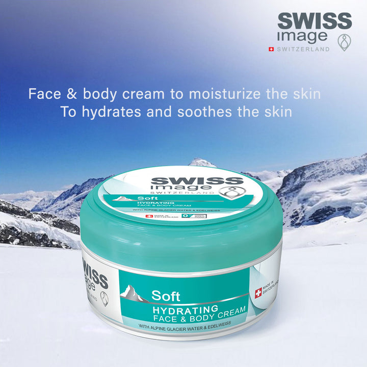 Swiss Image Soft Hydrating Face & Body Cream 200ml - Easy Pharmacy LLC