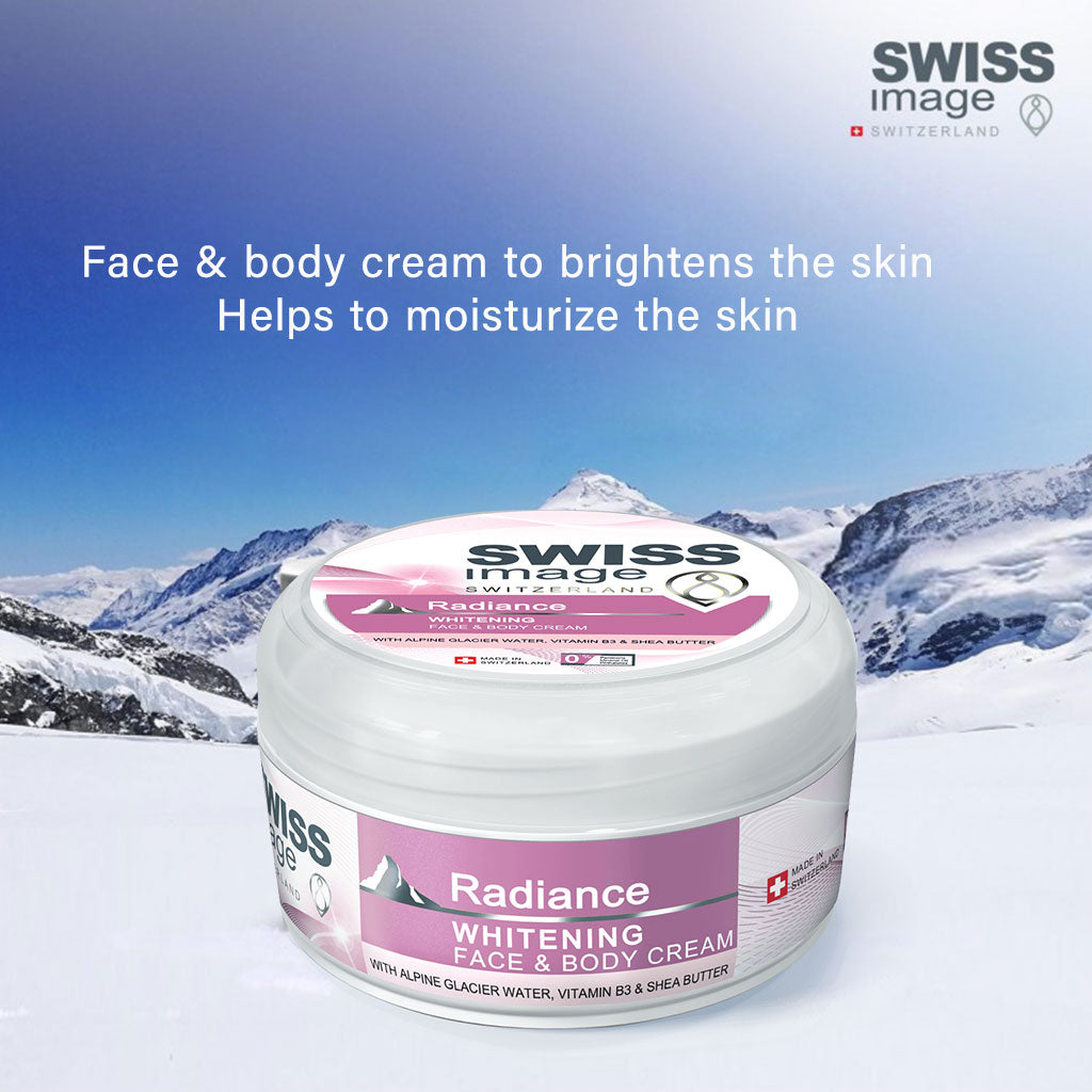 Swiss Image Radiance Whitening Face & Body Cream 200ml - Easy Pharmacy LLC