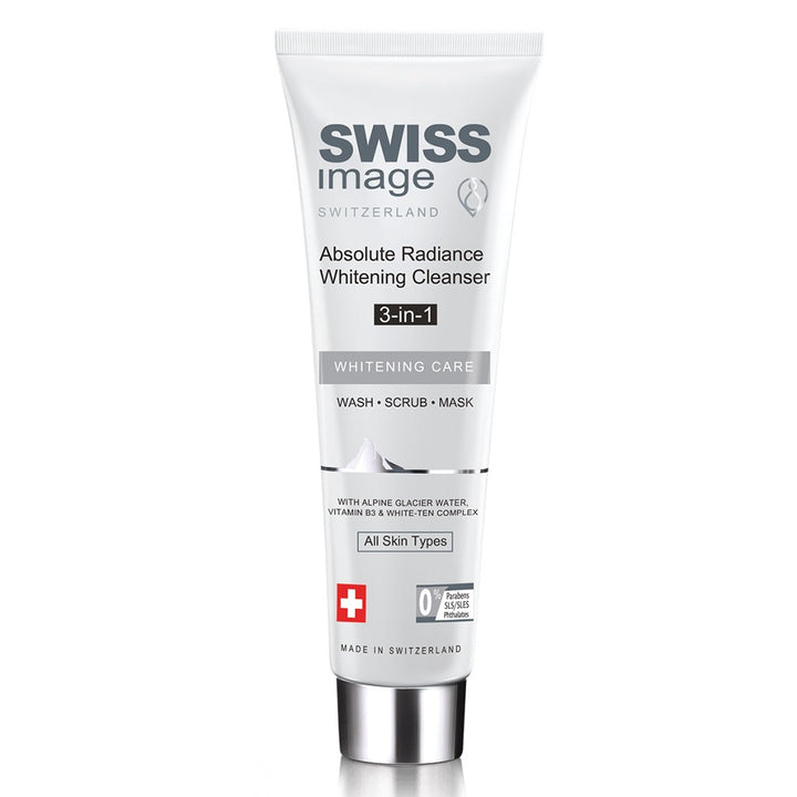 Swiss Image Whitening Care Absolute Radiance 3-In-1 Whitening Cleanser For All Skin Types 100ml - Easy Pharmacy LLC