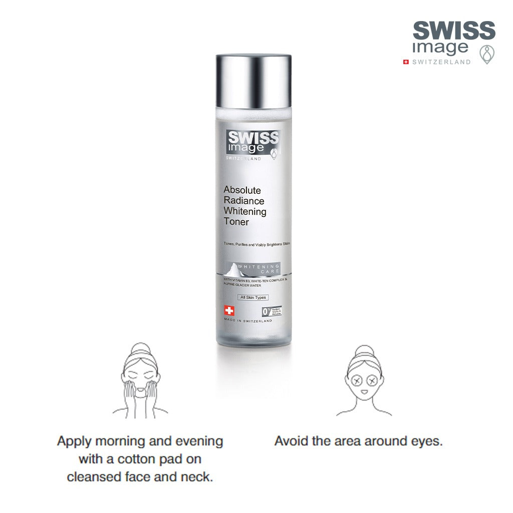 Swiss Image Whitening Care Absolute Radiance Whitening Toner For All Skin Types 200ml - Easy Pharmacy LLC